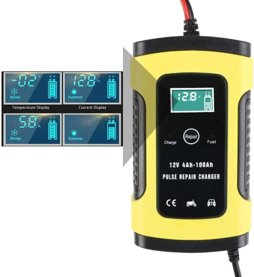 Зарядний пристрій для акумуляторів